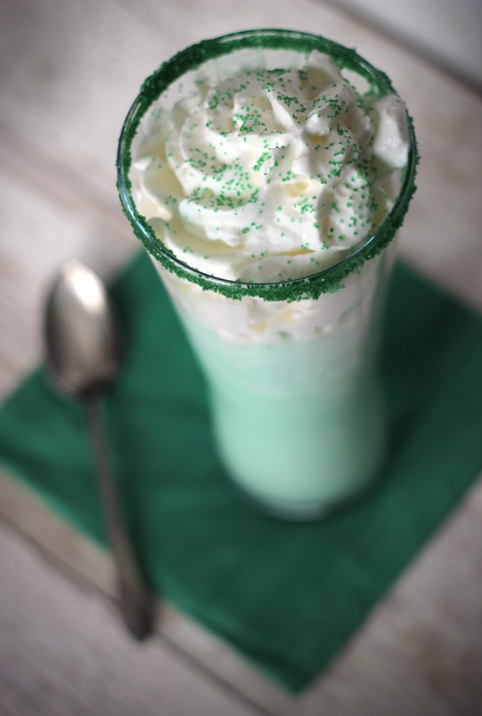 Homemade Shamrock Shake Recipe