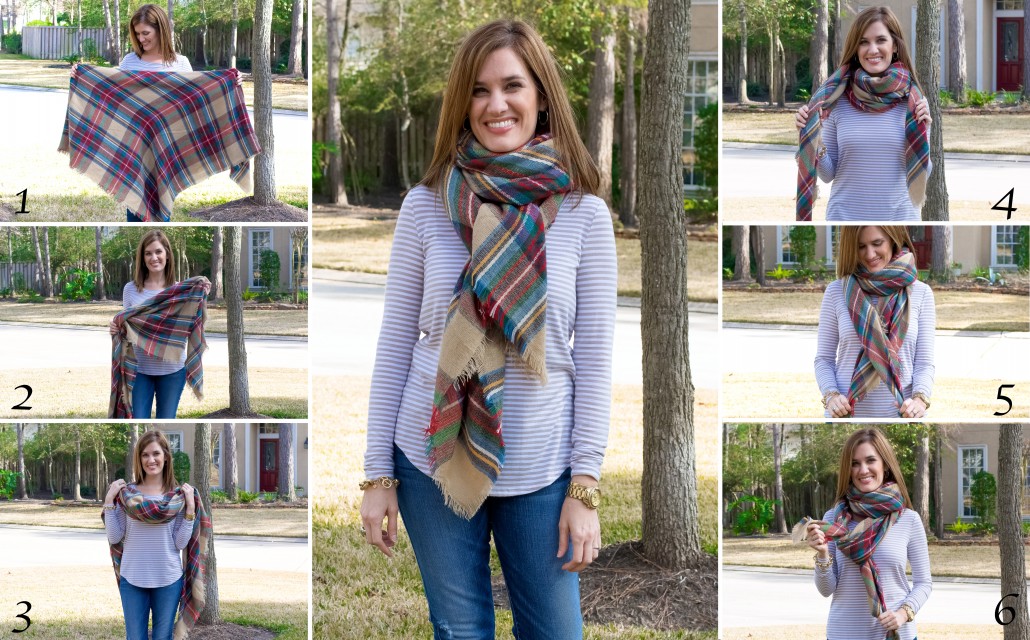 Tutorials How to tie a scarf?