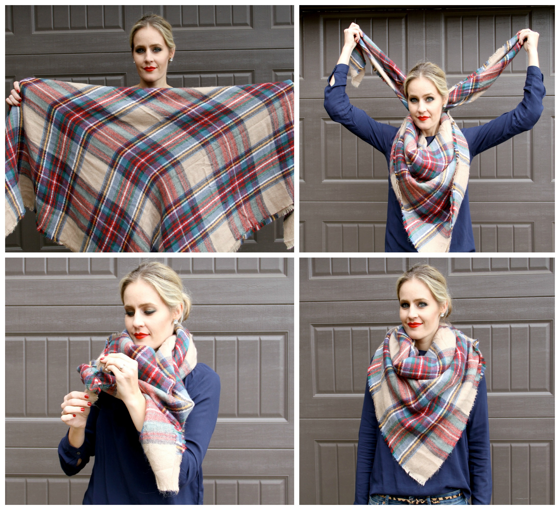 Tutorials How to tie a scarf?